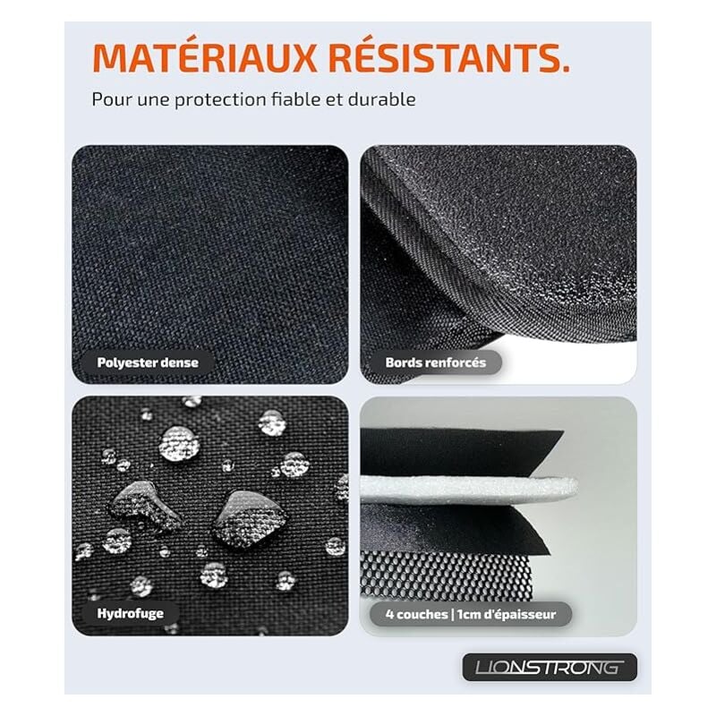 Shining House - Protecteur de siège de voiture-pour sièges de voiture-protecteur de siège de voiture arrière pour enfant de qualité supérieure-type