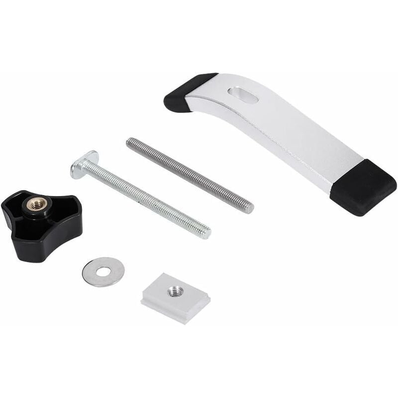 Rail Aluminium - T-Track Clamp t Track Jeu de pinces de maintien à action rapide en métal, pour outil de travail du bois T-Slot - Shining House