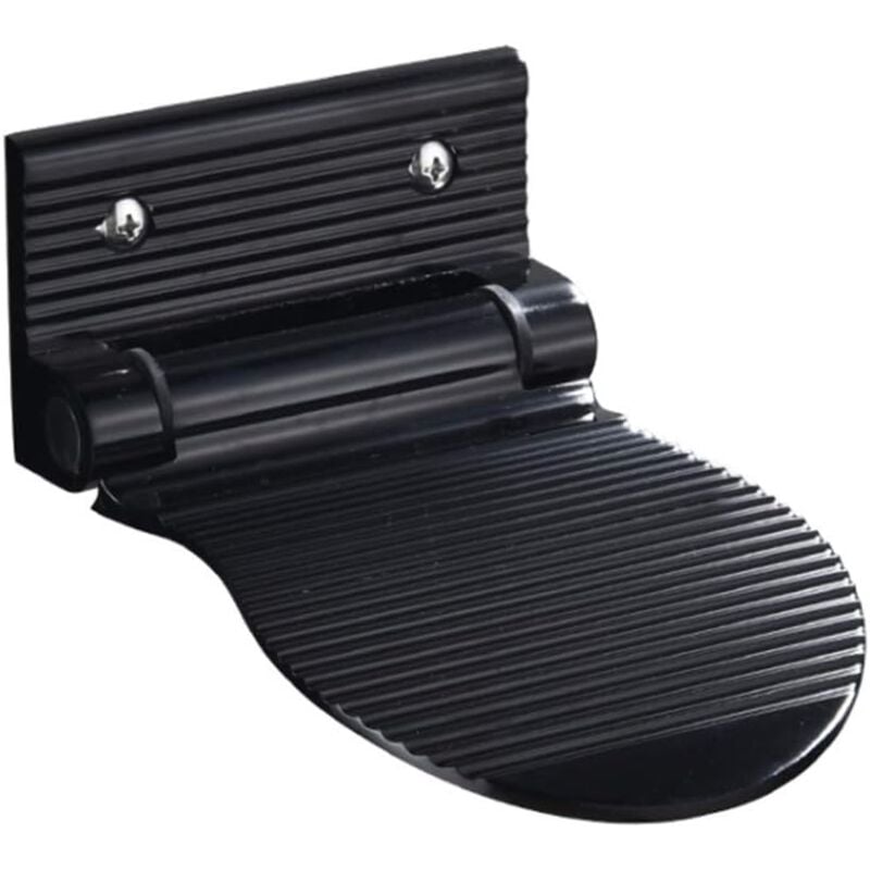 Repose-pieds de douche antidérapant en aluminium, pédale de douche de salle de bain, repose-pied de rasage pour douche, repose-pieds pliable robuste,