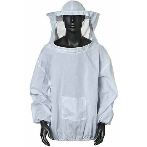 SHINING HOUSE Ropa de apicultura Ropa de apicultura profesional Equipo anti-abejas Sudadera con capucha anti-abejas