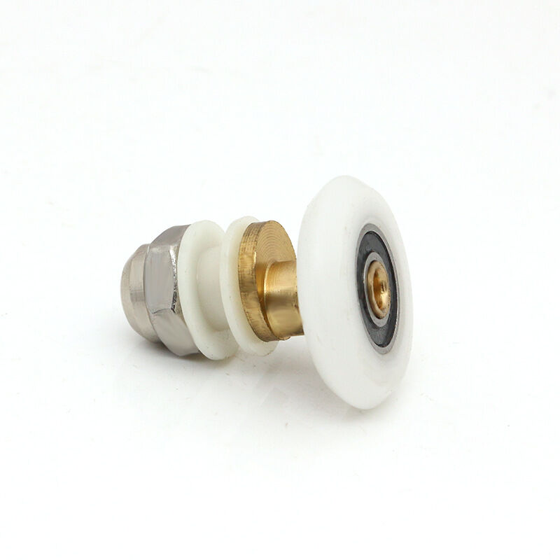 Shining House - Roulettes de porte de douche, roulettes de porte coulissante, roulettes de porte de douche, roues de rechange, diamètre de roue 27