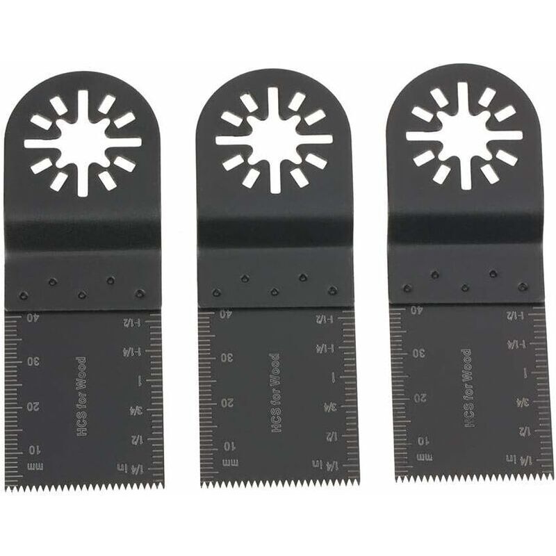 Image of Shining House - Set mit 20 34 mm Multifunktions-Sägeblättern für oszillierendes Werkzeug