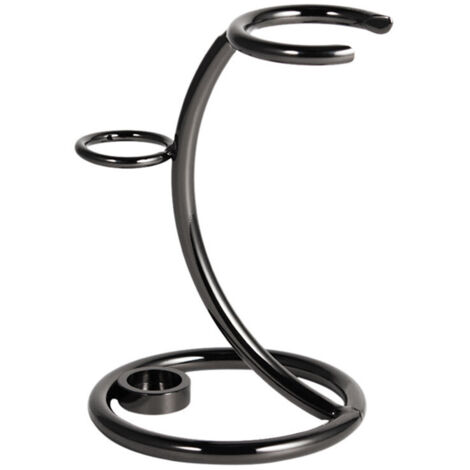 SHINING HOUSE Soporte para afeitado, soporte para maquinilla de afeitar y brocha de afeitar, soporte universal para brocha de afeitar de metal, soporte para brocha de afeitar, soporte profesional para