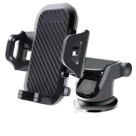 SHINING HOUSE Soporte para teléfono para automóvil, soporte para teléfono con ventosa, rotación de 360° y liberación con un botón, ventosa ultra potente para tablero/parabrisas