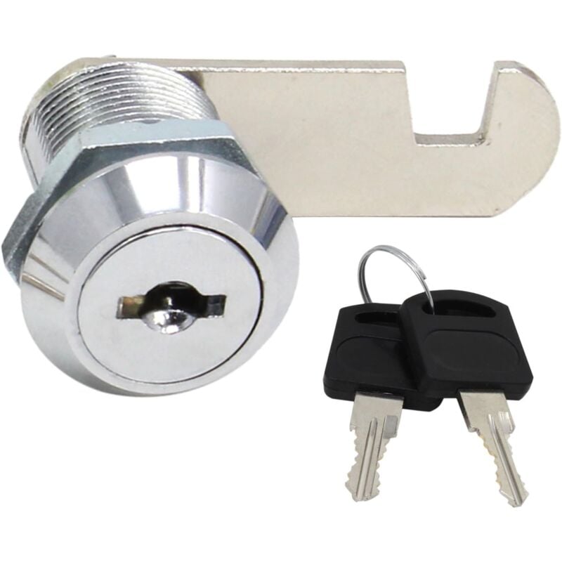 Shining House - Stainless Steel Mailbox Security Lock with Matching Keys, 30mm Drawer lock