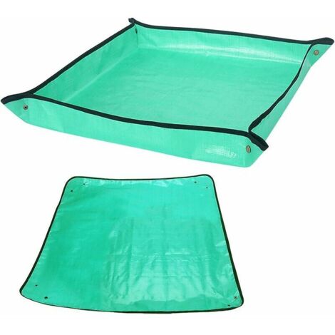 SHINING HOUSE Stück Gartenmatte, wasserdichte Pflanzenmatte, Gartenpflanzenmatte zum Eintopfen von Blumen, Sämlingen, Erde im Innenbereich, Gartengerät