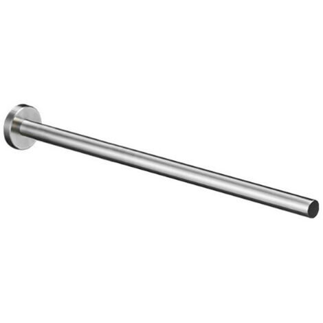 SHINING HOUSE Toallero de acero inoxidable para baño, montado en la pared (plateado)