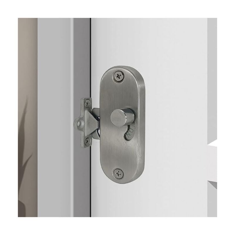 SHINING HOUSE Verrou de porte coulissante à angle droit à 90 degrés