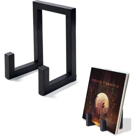 SHINING HOUSE Wand-Vinyl-Halter, Wand-Vinyl-Halter, Wand-Vinyl-Aufhänger, Vinyl-Rahmen, Metall-Vinyl-Schallplattenhalter für Vinyl-Alben, Fotos, Buchpräsentation und Aufbewahrung, 15 x 13 x 20,5 cm