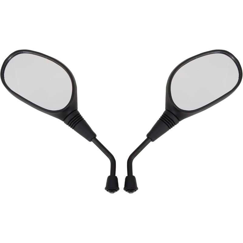 Shining House - 10mm Rétroviseurs Latéraux Remplacement pour 50cc 70cc 90cc 110cc 125cc 150cc 200cc 250cc atv 4 Roues Quad Scooter Pit Dirt Bike