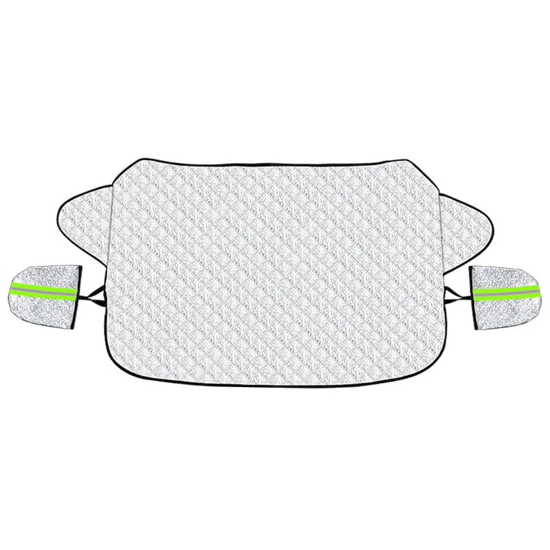 Shining House - Couverture Pare Brise Voiture Protection Pare Brise Hiver Protege Pare Brise Magnétique Universelle Couverture Repliable pour Bache