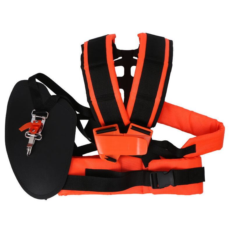 SHINING HOUSESangle d'épaule Universelle réglable rembourrée Confortable Double Sangle d'épaule en Nylon pour Tondeuse à Gazon