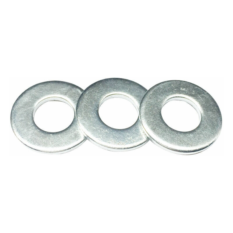 Plate M6 mm ,Fer galvanisé joint plat joint métallique rond ,Rondelle od 13mm, épaisseur de rondelle 1.5mm, 500 pcs