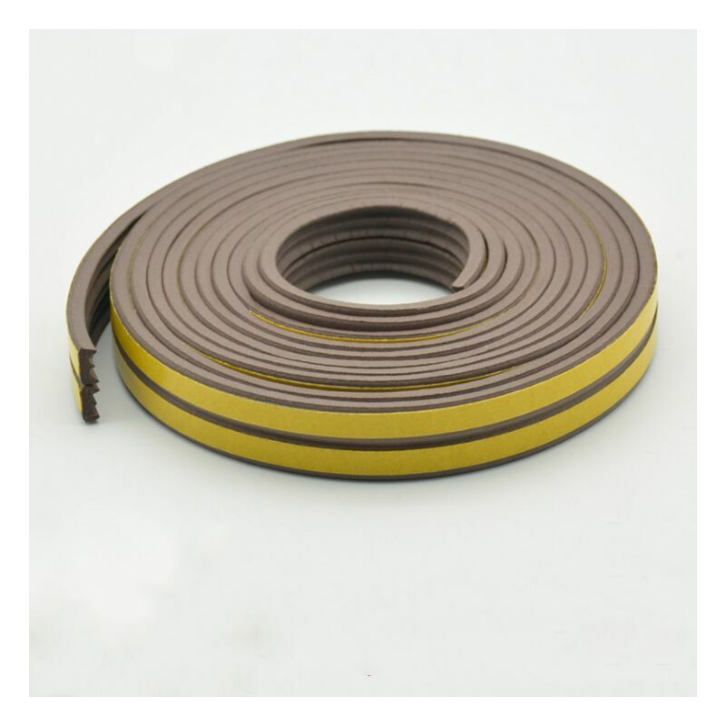 Shining House - Ruban d'étanchéité pour porte et fenêtre 6M, joint de fenêtre, coupe-vent, isolation thermique, isolation phonique, cadre de porte