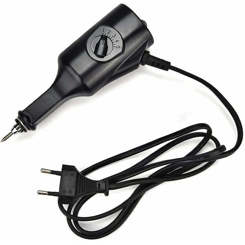 Shining House - Stylo de Gravure électrique, graveur électrique à Vitesse réglable, Stylo de Gravure sur métal, Outil de Fabrication de Bijoux eu