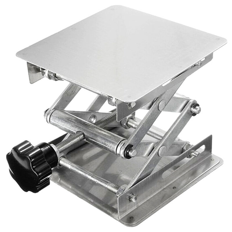 Shining House - Table Élévatrice de Laboratoire Plate-forme de Levage de Laboratoire en Acier Inox Élévateur Réglable de Laboratoire 45-150 mm