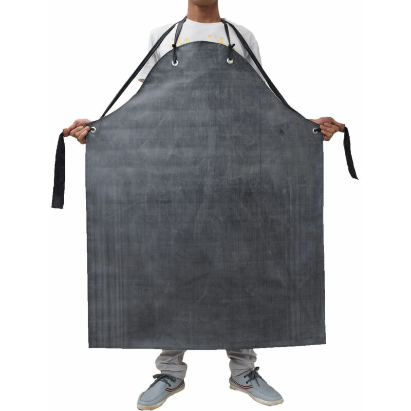 Tablier Hommes Épais Long En Caoutchouc Résistant à L'Huile Imperméable Pour Usine Abattoir -