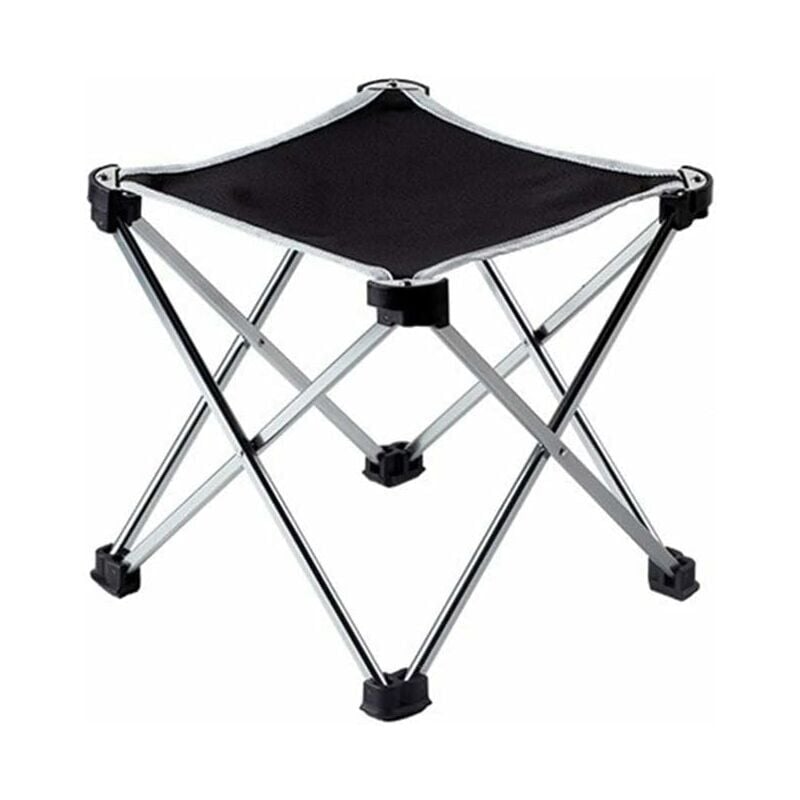 Tabouret pliant portable Chaise de pêche en alliage d'aluminium Siège de camping en plein air,Chaise de pêche portable,Tabouret pliant