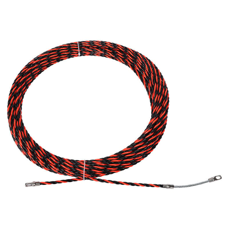 Shining House - Tire Fils Electrique, 5M 5mm, Tire Cable Electrique, Spiralé Flexible Aiguille Tire Fil, Tire Cable Aiguille Electricien, Tire Fil