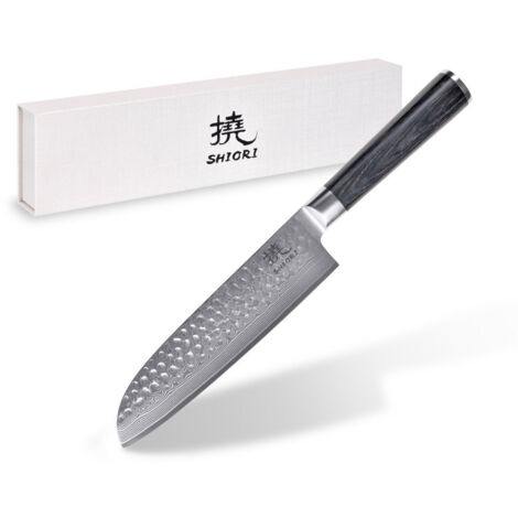 Shiori 撓 Chairo Santoku: un cuchillo de chef universal y multiusos