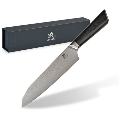 Shiori 撓 Hiashi Santoku: un coltello da chef universale e multiuso
