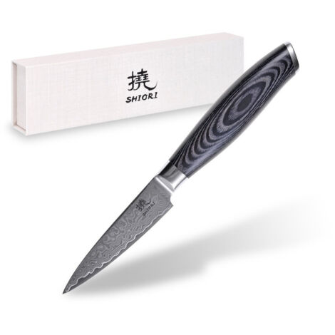 Shiori 撓 Kuro Shōto - cuchillo de pelar