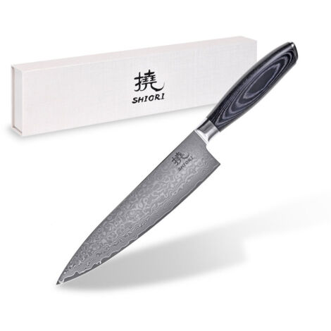 Shiori 撓 Kuro Sifu - cuchillo de chef profesional