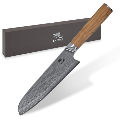 Shiori 撓 Orību Santoku: un coltello da chef universale e multiuso