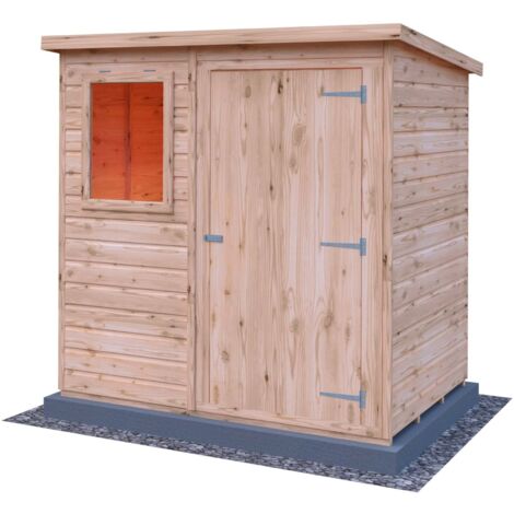 Shiplap Pent Tongue and Groove Garden Shed Workshop Approx 6 x 4 Feet