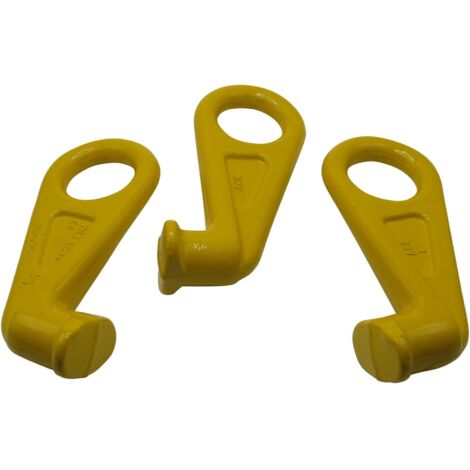 Shipping Container Lifting Hooks - Right Hand 12.5T (G80 Lugs Storage Cargo Grade 80)