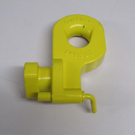 Shipping Container Lifting Hooks Right Hand - 12.5T SWL(G80 Lugs Heavy-Duty Cargo Storage)
