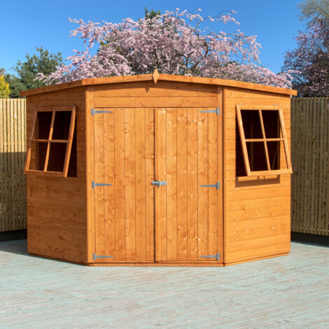 Shire Wooden Corner Shed 8 x 8