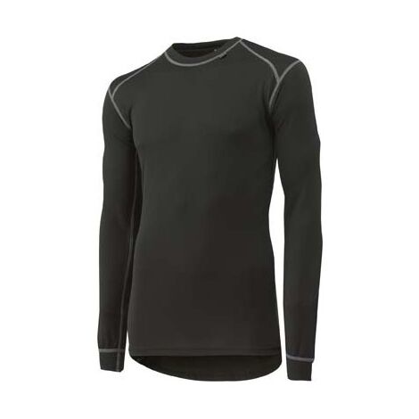 Shirt manches longues Kastrup, Taille S, noir