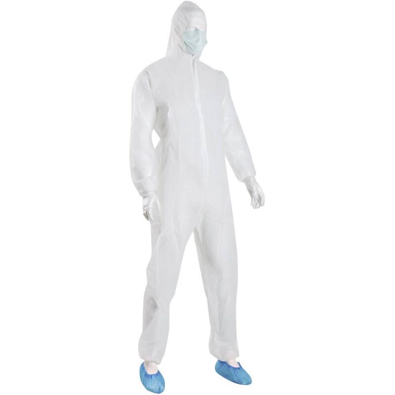 1005179 set de protection jetable avec combinaison Taille du vêtement: xxl blanc - Söhngen