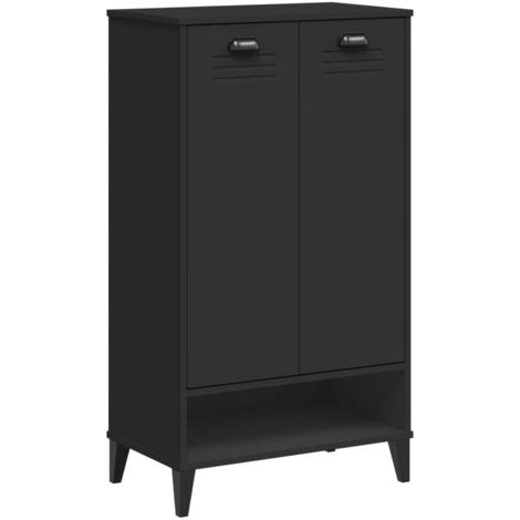 Shoe Cabinet VIKEN Black Engineered Wood vidaXL