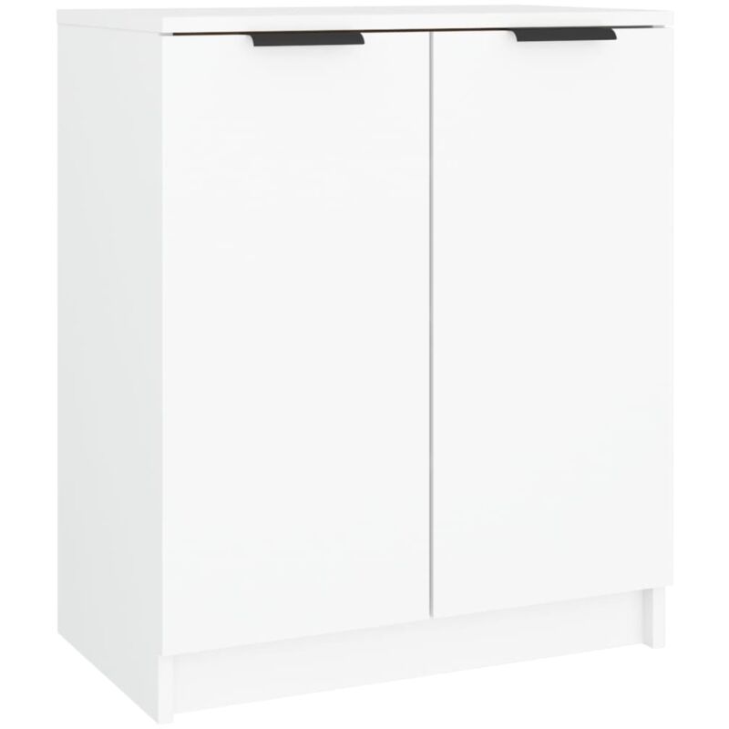 Shoe Cabinet White 59x35x70 Cm Engineered Wood Vidaxl
