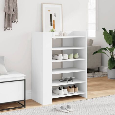 Shoe Cabinet White 74.5x37.5x100 cm Engineered Wood vidaXL
