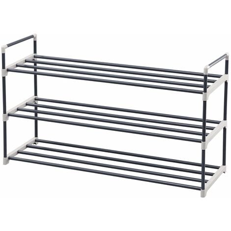 Shoe Rack Storage Shelves Hold Up To 15 Pairs Of Shoes 92 X 30 X 54cm