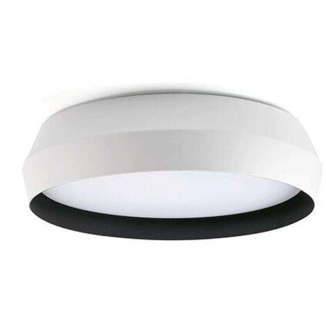 SHOKU 350 Applique/plafonnier blanc/noir 64278 Faro Barcelona