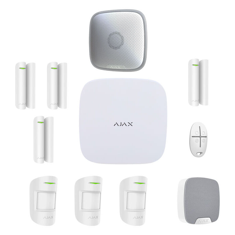 Shop alarm kit Ajax wireless burglar alarm with home app