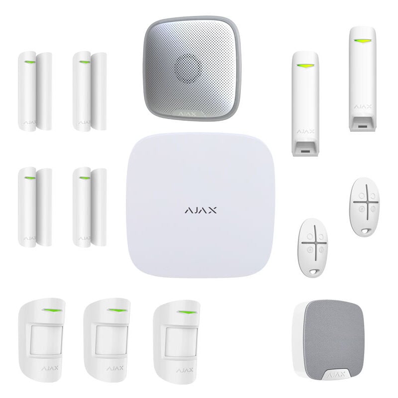 Shop alarm kit Ajax wireless burglar alarm with home app