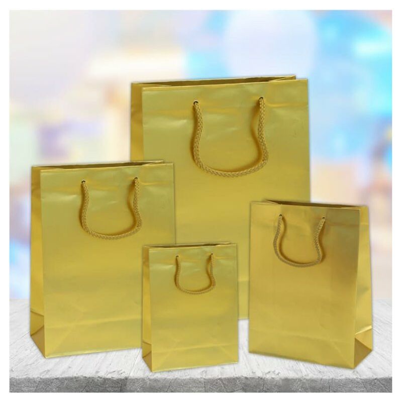 Florio - Shopper Color Oro - 45x16x49
