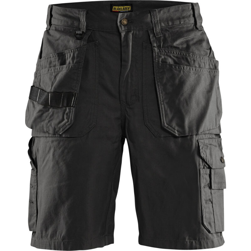 Blaklader - Short de travail artisan coton canvas 1534 - Noir - 46 Blaklader - Short de travail artisan coton canvas 1534 - Noir - 46