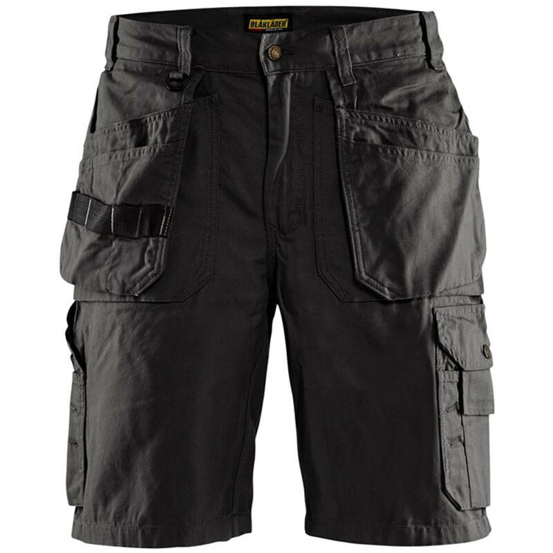 Short de travail artisan coton canvas Blaklader 1534 - Noir - 38 - Noir