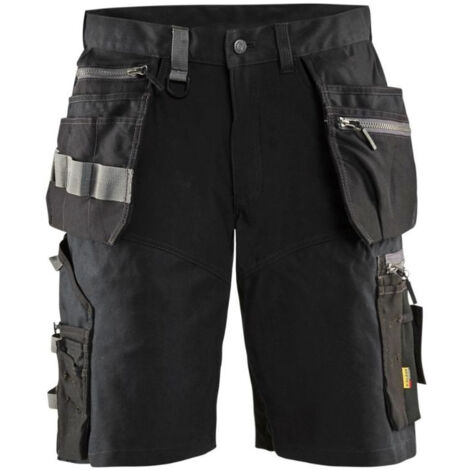 Short artisan +stretch BLAKLADER 1598 - Noir - 58