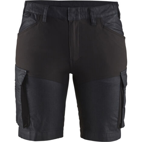 Short da lavoro per manutenzione stretch 2D donna 7137 - Marine/Nero XS - FR(34) - SE(C32) - Standard