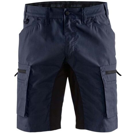 Short da lavoro stretch 1449 - Blu scuro/Nero M - FR(42) - SE(C48) - Standard
