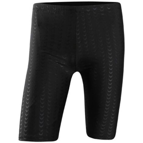 Short de bain homme 2024, respirant, tendance, léger et confortable, en polyester, noir, taille 2XL (55-65 kg)