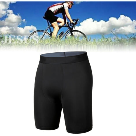 Short de Compression Homme pour Running, Fitness et Cyclisme - Respirant et Élastique