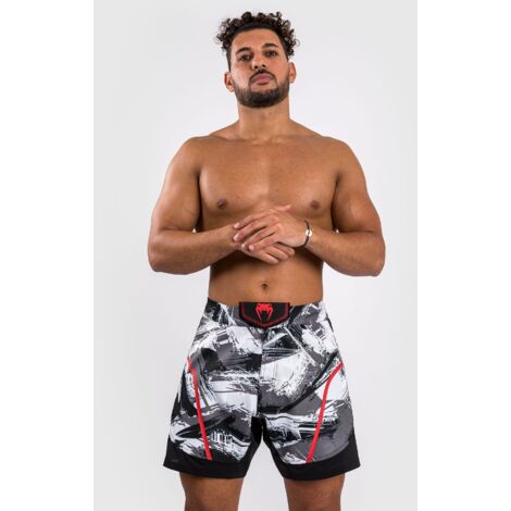 Short de MMA Venum Electron 3.0 Gris-Rouge XL